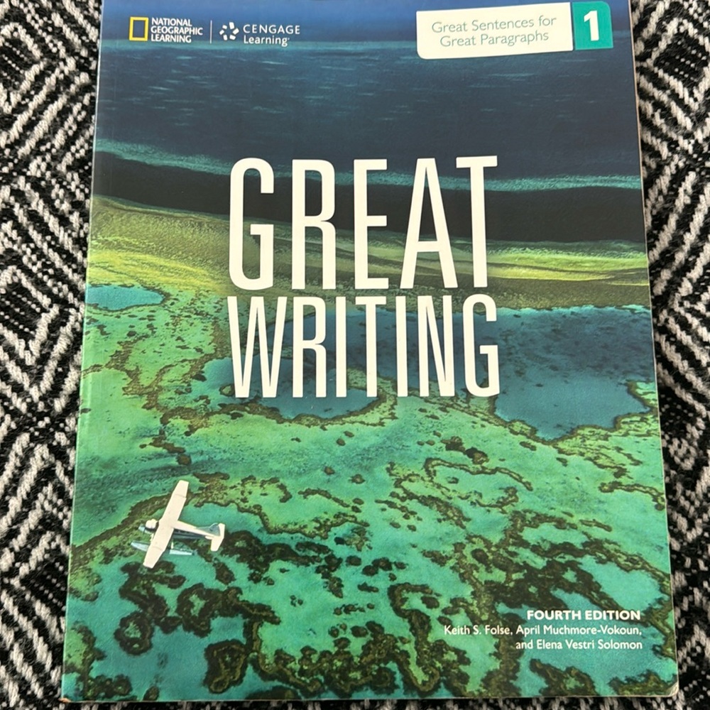 By Keith S. Folse Great Writing 1 (4th Edition) *USED*